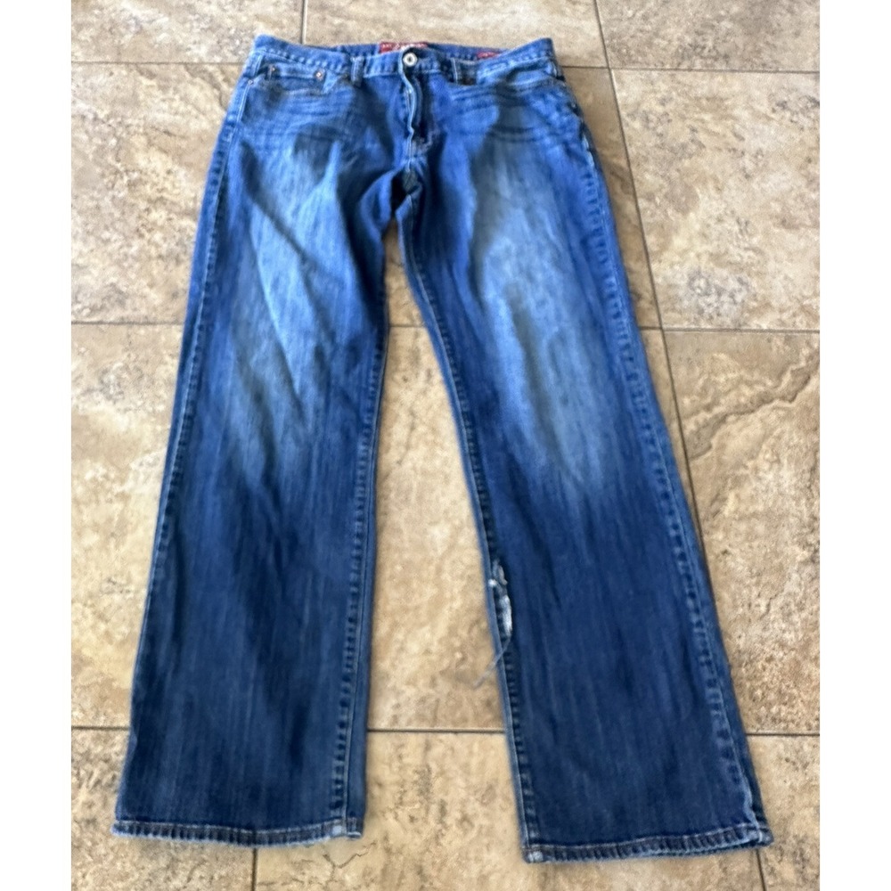 Lucky Brand 361 Vintage Straight Jeans Men's 34x32  Denim Pants Fit 35X31 - Picture 2 of 8